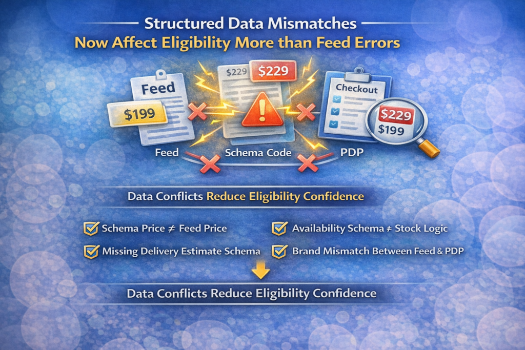 Impact of data mismatches on eligibility