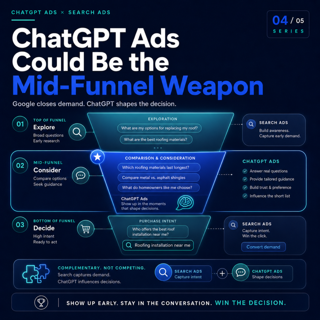 ChatGPT as a mid funnel weapon